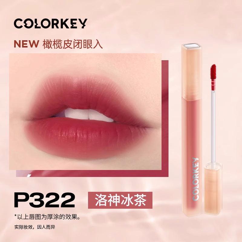 【NEW P321-B324】Colorkey Soft Matte Lip Tint KLQ077 - Chic Decent