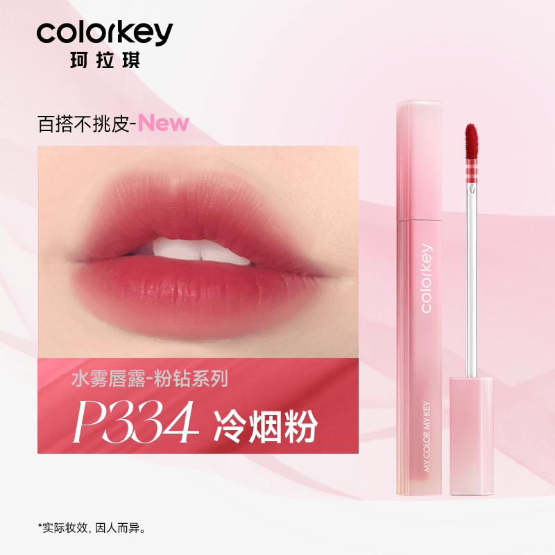 Colorkey Soft Matte Lip Tint KLQ077 Pink Diamond Simon Gongjun