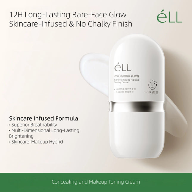 eLL - Concealing and Makeup Toning Cream 30g