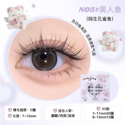 Flortte Super Beauty Glue Free Falsh Eyelash FLT080