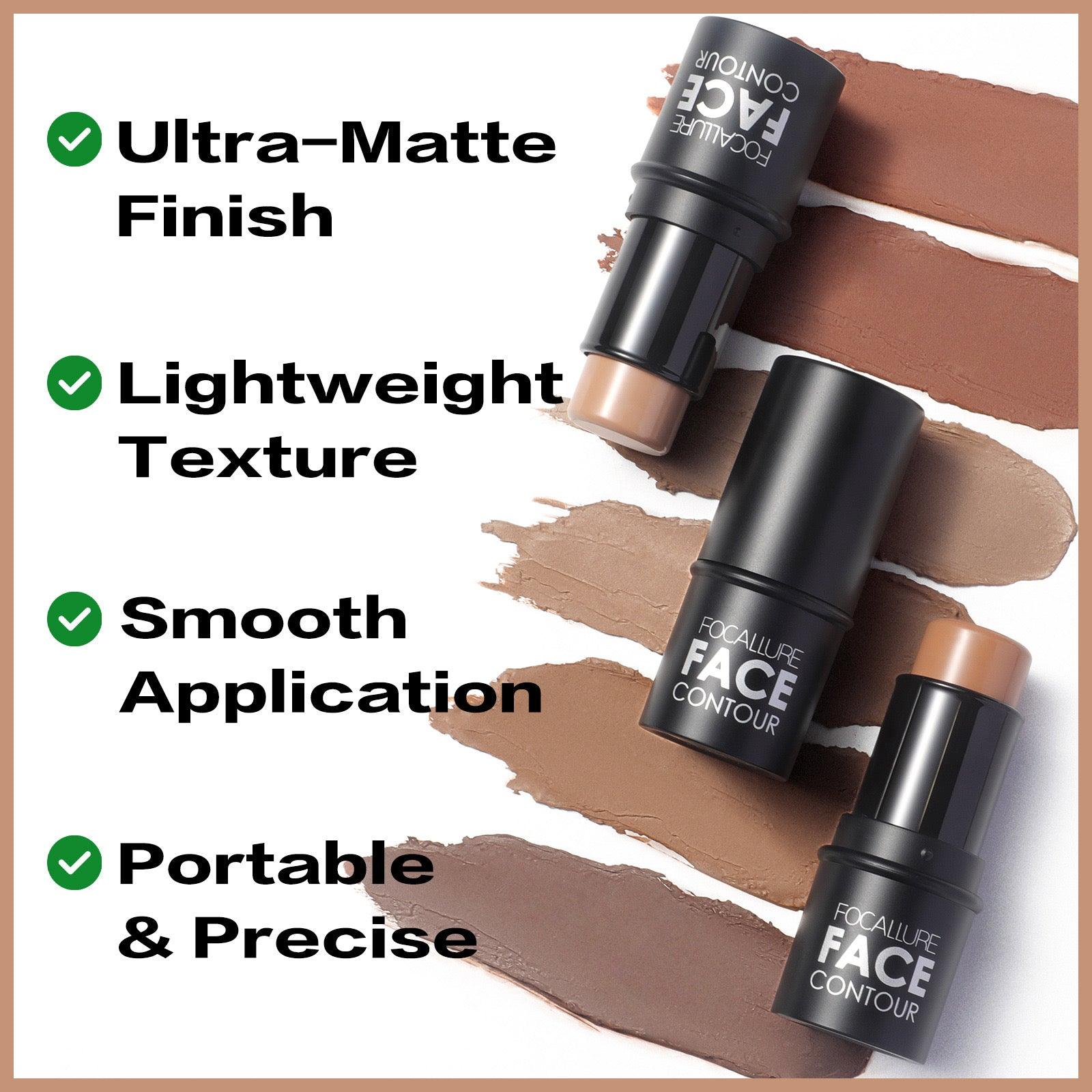 FOCALLURE Contour Highlight Stick FA01 - Chic Decent