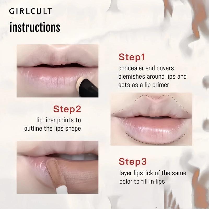 Girlcult Dual Purpose Pen Lip Liner Concealer GC031