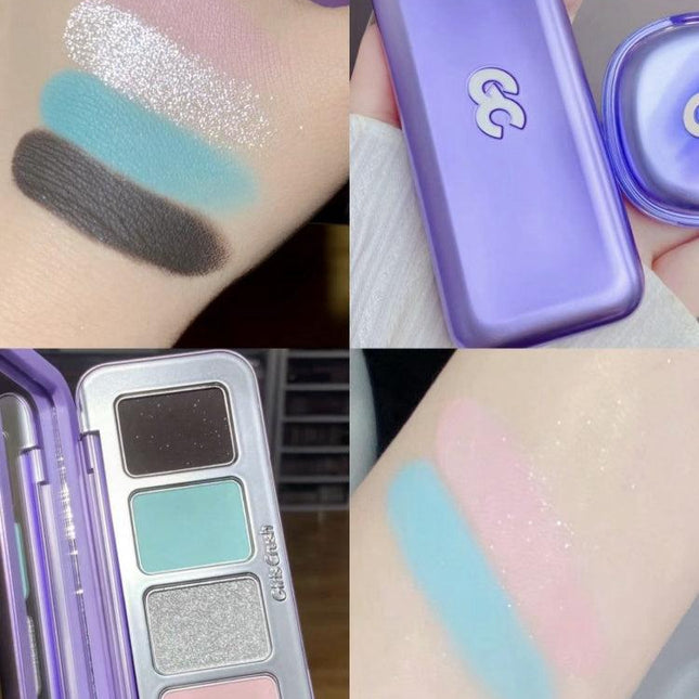 GirlsCrush - 4 Colors Eyeshadow Palette 9g