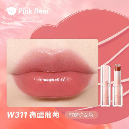 【NEW W】PINK BEAR Milk Fluff Lipstick PB022 - Chic Decent