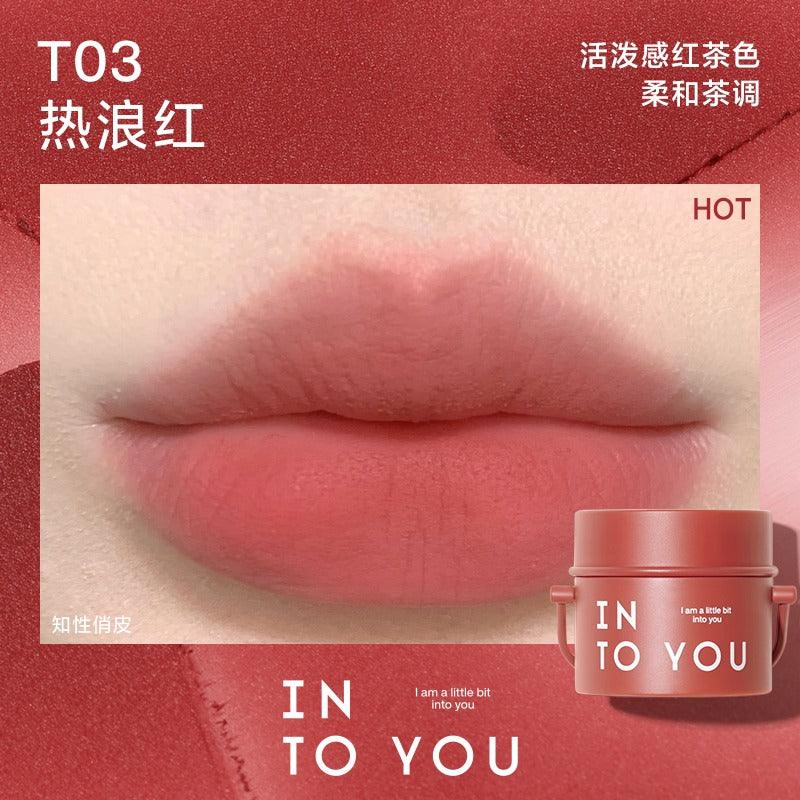 INTO YOU Matte Lip N Cheek Barrel Mud IY053