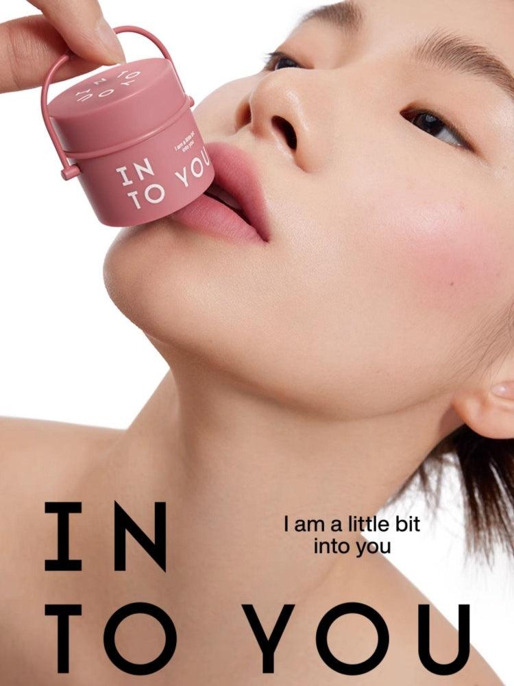 INTO YOU Matte Lip N Cheek Barrel Mud IY053