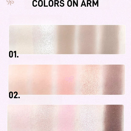 JILL LEEN Five Color Eyeshadow Palette JL040