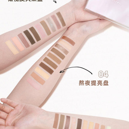 【NEW 03# 04#】Judydoll 10 Shade Makeup Palette JD113 - Chic Decent