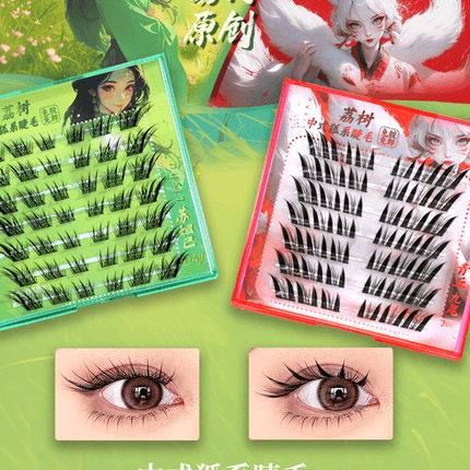 Lishu Fox Type False Eyelashes LS030