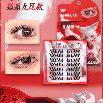 Lishu Fox Type False Eyelashes LS030