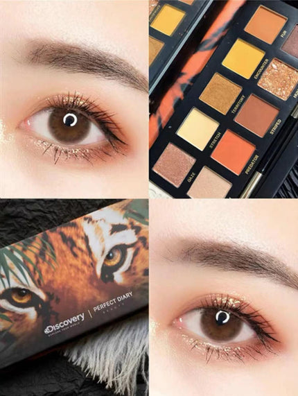 【NEW! Leopard】Perfect Diary Highly Pigmented Explorer Eyeshadow Palette PD003 - Chic Decent