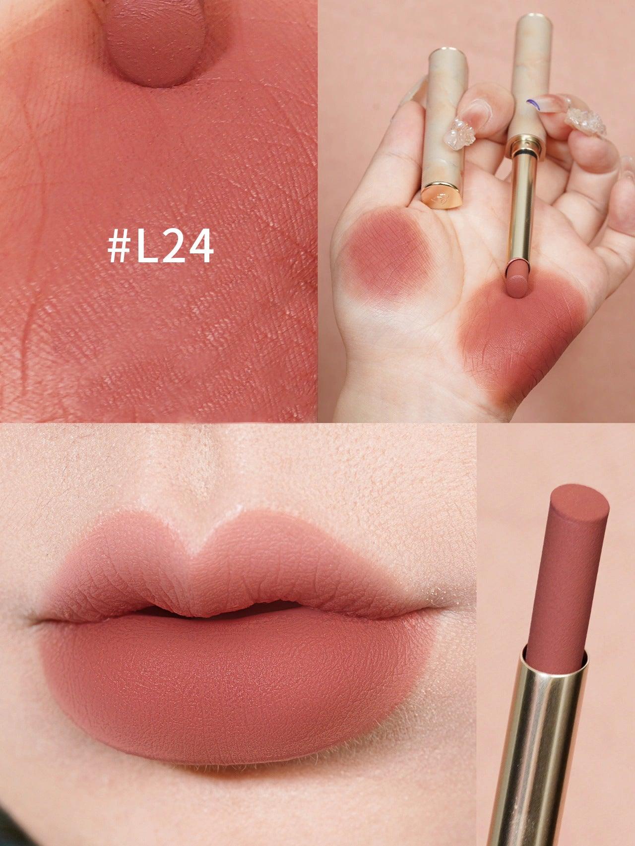 Perfect Diary Rouge Intense Velvet Slim Lipstick PD034 - Chic Decent
