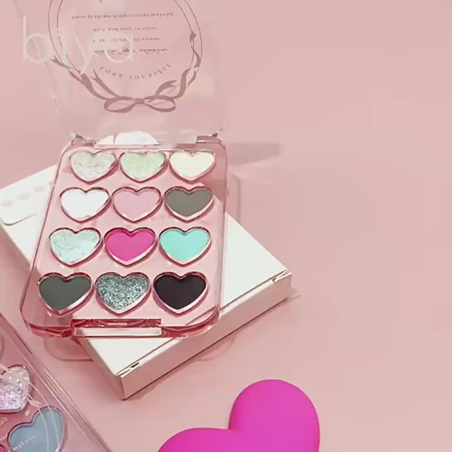 BIYA - Dream Ballet 12 Colors Eyeshadow Palette 6.6g
