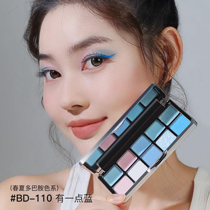 Shedella Ten Colors Eyeshadow Palette SDL08