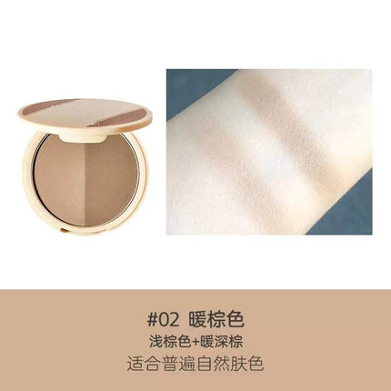 Judydoll Multi Purpose 2 Shades Contouring Palette JD051 - Chic Decent