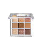 Flortte Chic Chic 9-Color Eyeshadow - Chic Decent