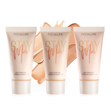 FOCALLURE Staymax Pore Blurring Matte Flawless Foundation FA150 - Chic Decent