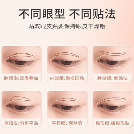 AKF Transparent Double Eyelid Tape AKF015 - Chic Decent