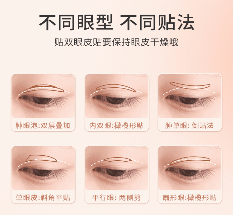 AKF Transparent Double Eyelid Tape AKF015 - Chic Decent