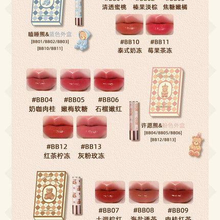 【NEW BB10-BB15】Ators Little Bear Is Busy Lipstick AT001 - Chic Decent