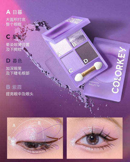 Colorkey Eyeshadow Palette KLQ091 - Chic Decent