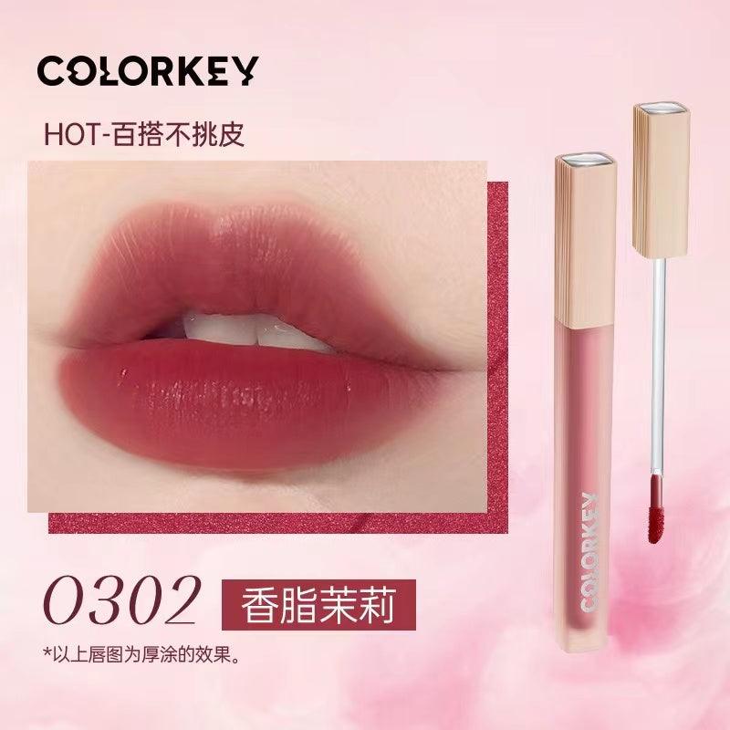 【NEW P319 P317 O316】Colorkey Soft Matte Lip Tint KLQ077 - Chic Decent