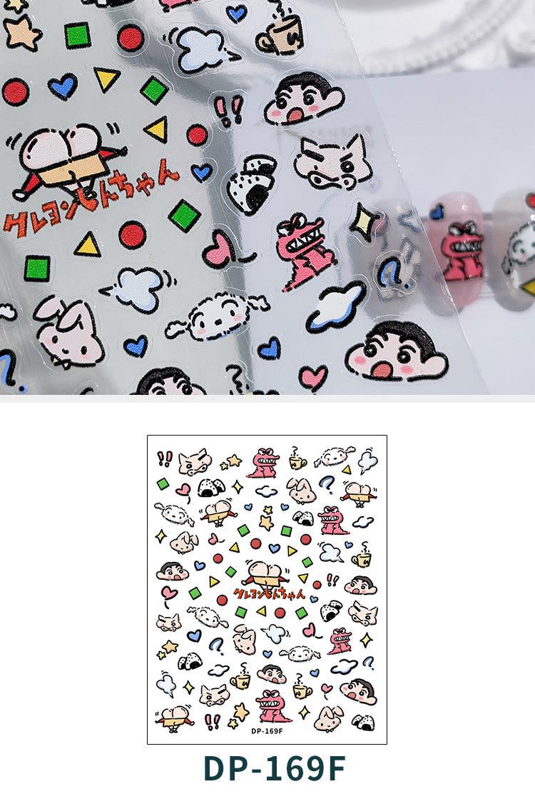 DIY Nail Stickers Nail Art DP169F - Chic Decent