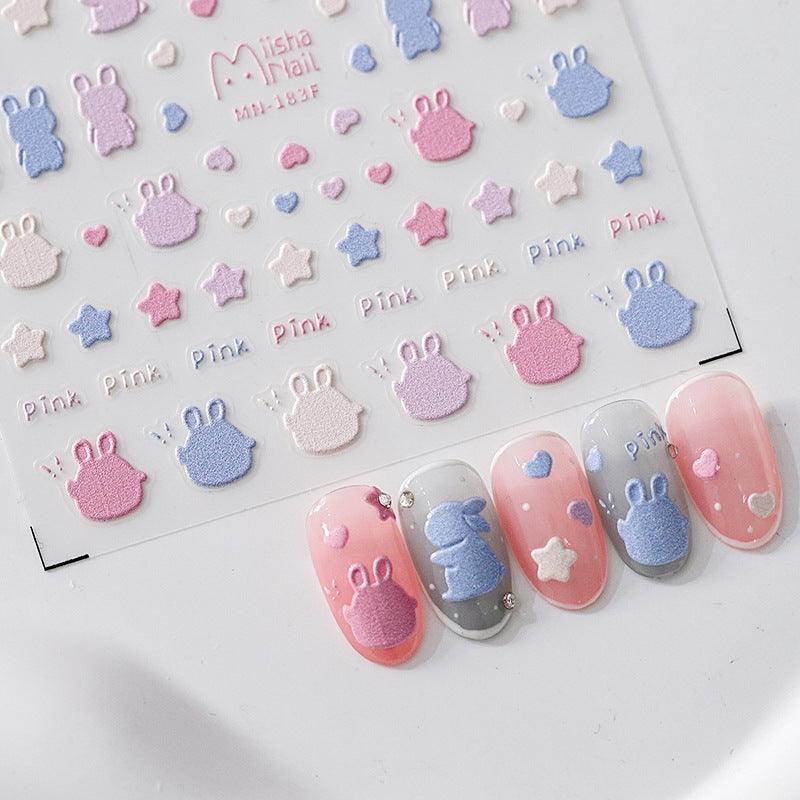 DIY Nail Stickers Nail Art MN183F - Chic Decent