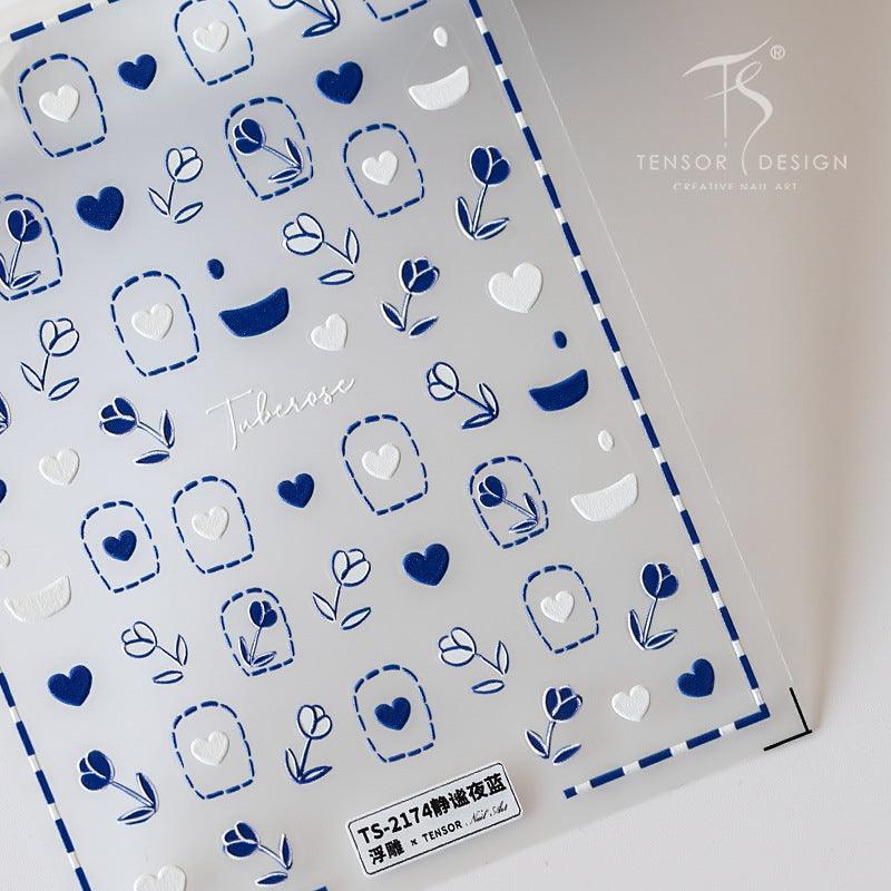 DIY Nail Stickers Nail Art TS2174 - Chic Decent