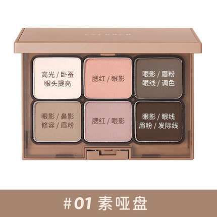 Everbab Elegant Matte Eyeshadow Palette EB004 - Chic Decent