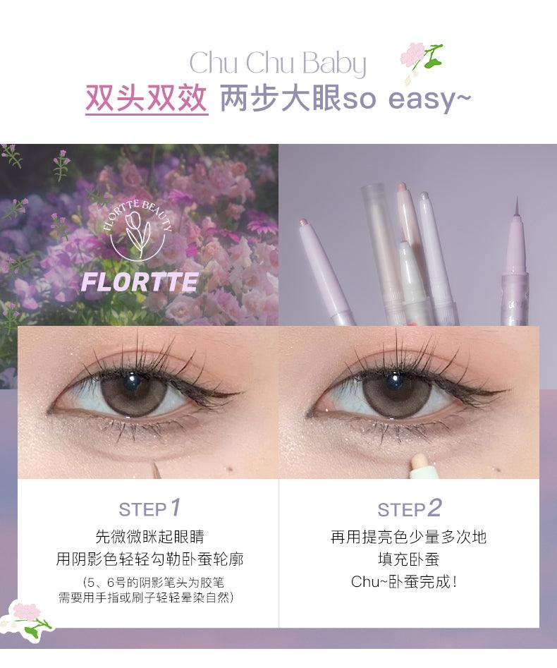 Flortte Chu Chu Baby Double Header Eyeliner FLT066 - Chic Decent