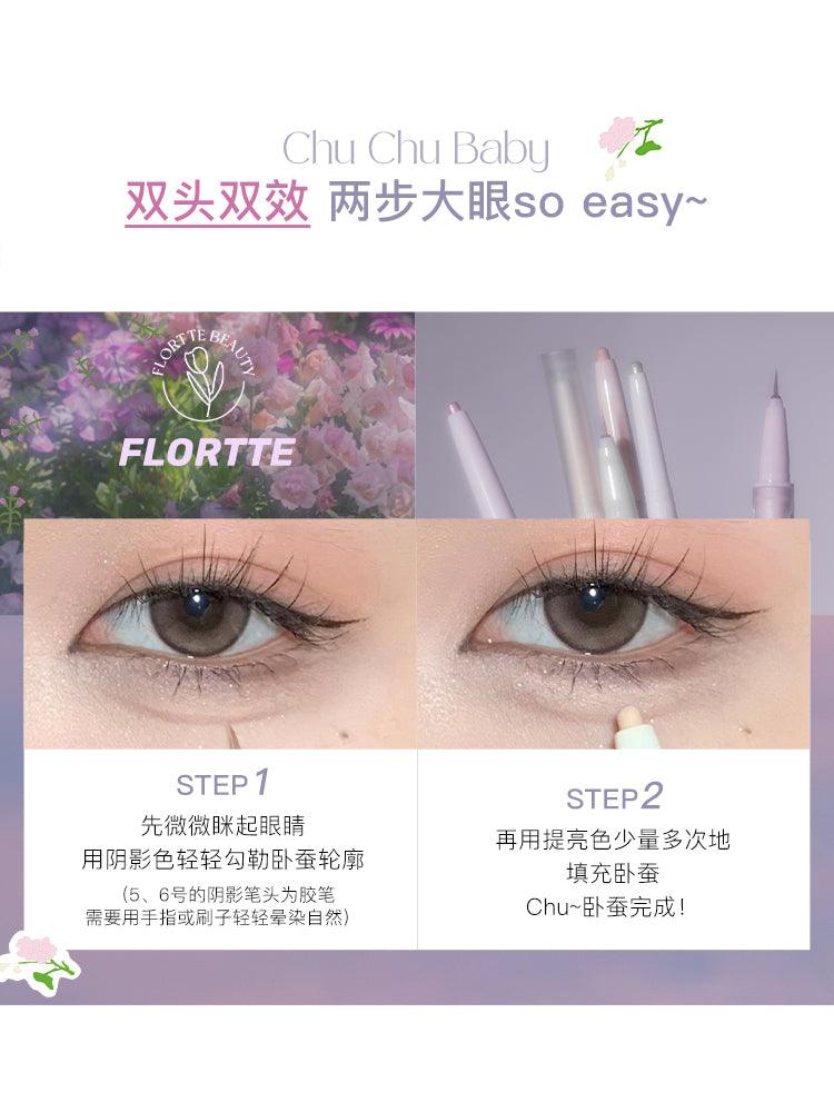 Flortte Chu Chu Baby Double Header Eyeliner FLT066 - Chic Decent