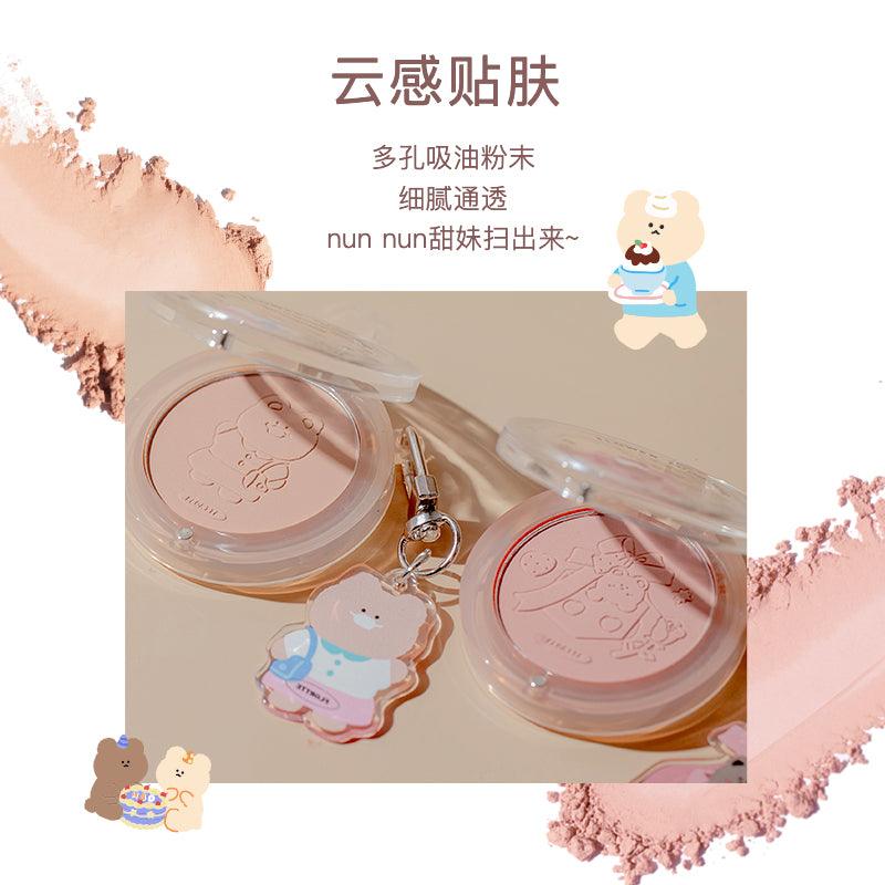 Flortte Flower Food Bear Blush Powder FLT061 - Chic Decent