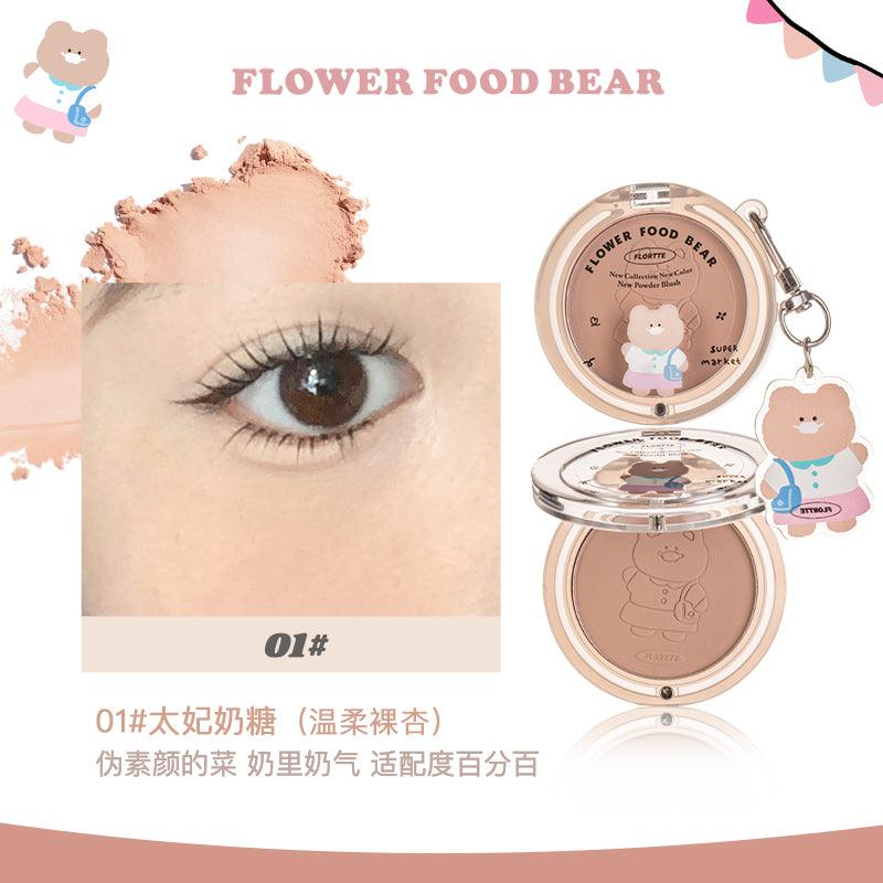 Flortte Flower Food Bear Blush Powder FLT061 - Chic Decent