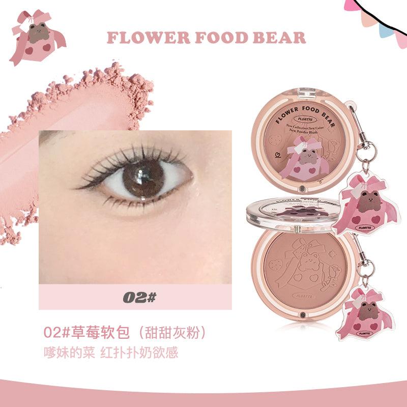 Flortte Flower Food Bear Blush Powder FLT061 - Chic Decent