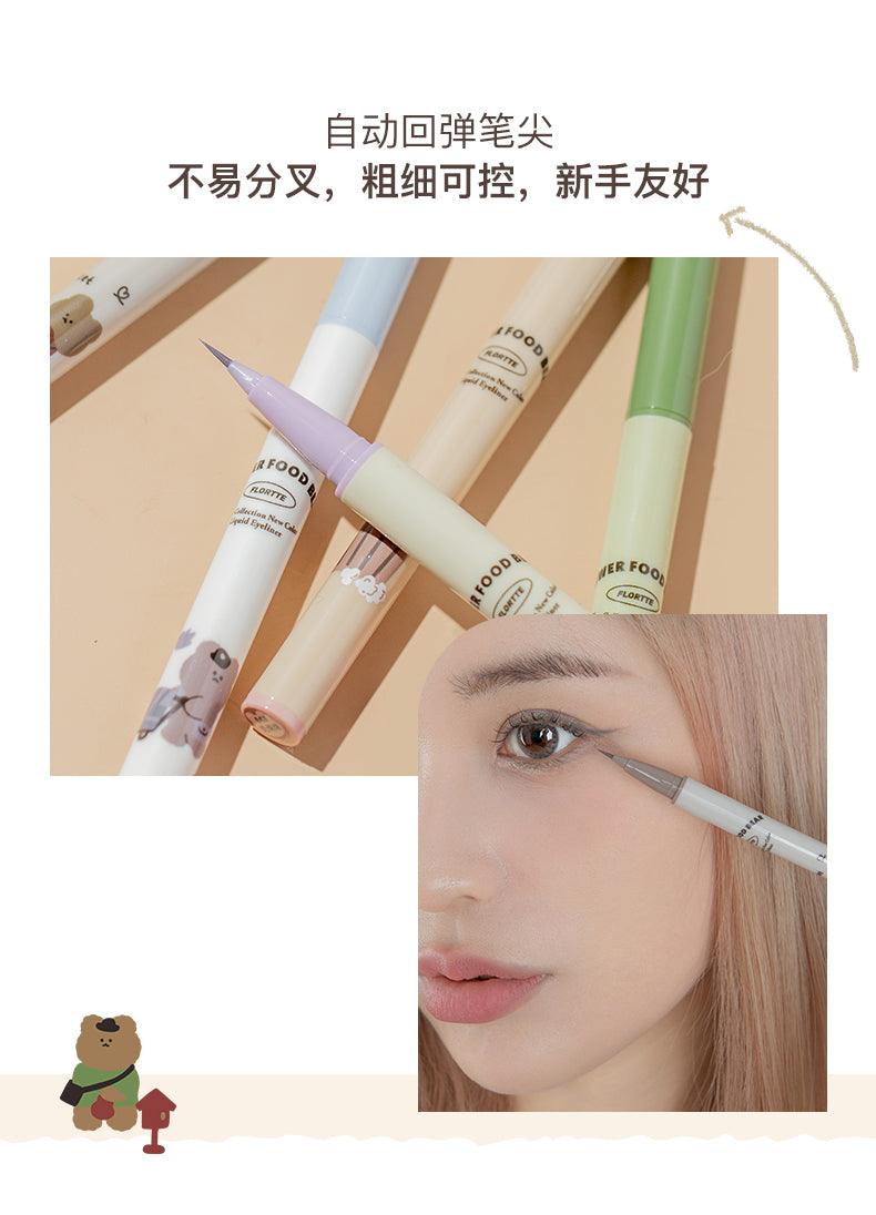 Flortte Flower Food Bear Liquid Eyeliner FLT057 - Chic Decent