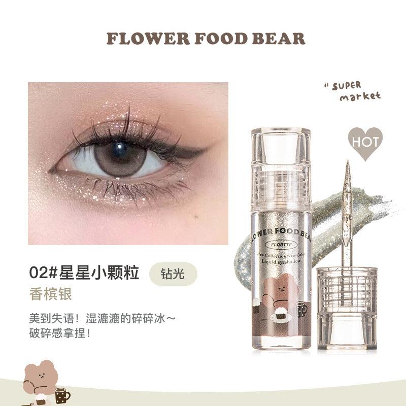 Flortte Flower Food Bear Liquid Eyeshadow FLT060 - Chic Decent