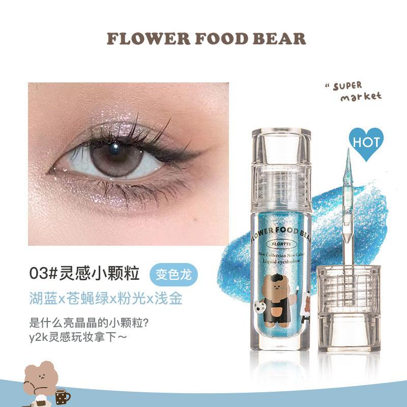 Flortte Flower Food Bear Liquid Eyeshadow FLT060 - Chic Decent