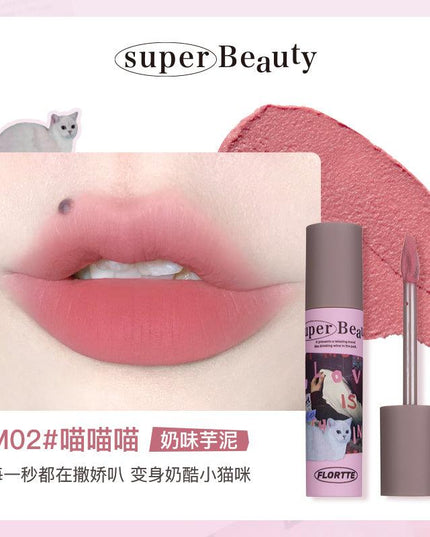 Flortte I Am Super Beauty Lip Cream FLT065 - Chic Decent