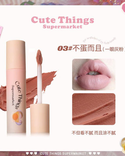 Flortte I Am Super Beauty Lip Cream Mud FLT055 - Chic Decent