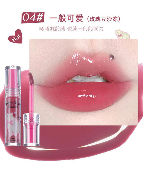 Flortte I Am Super Beauty Lip Gloss Serum FLT067 - Chic Decent
