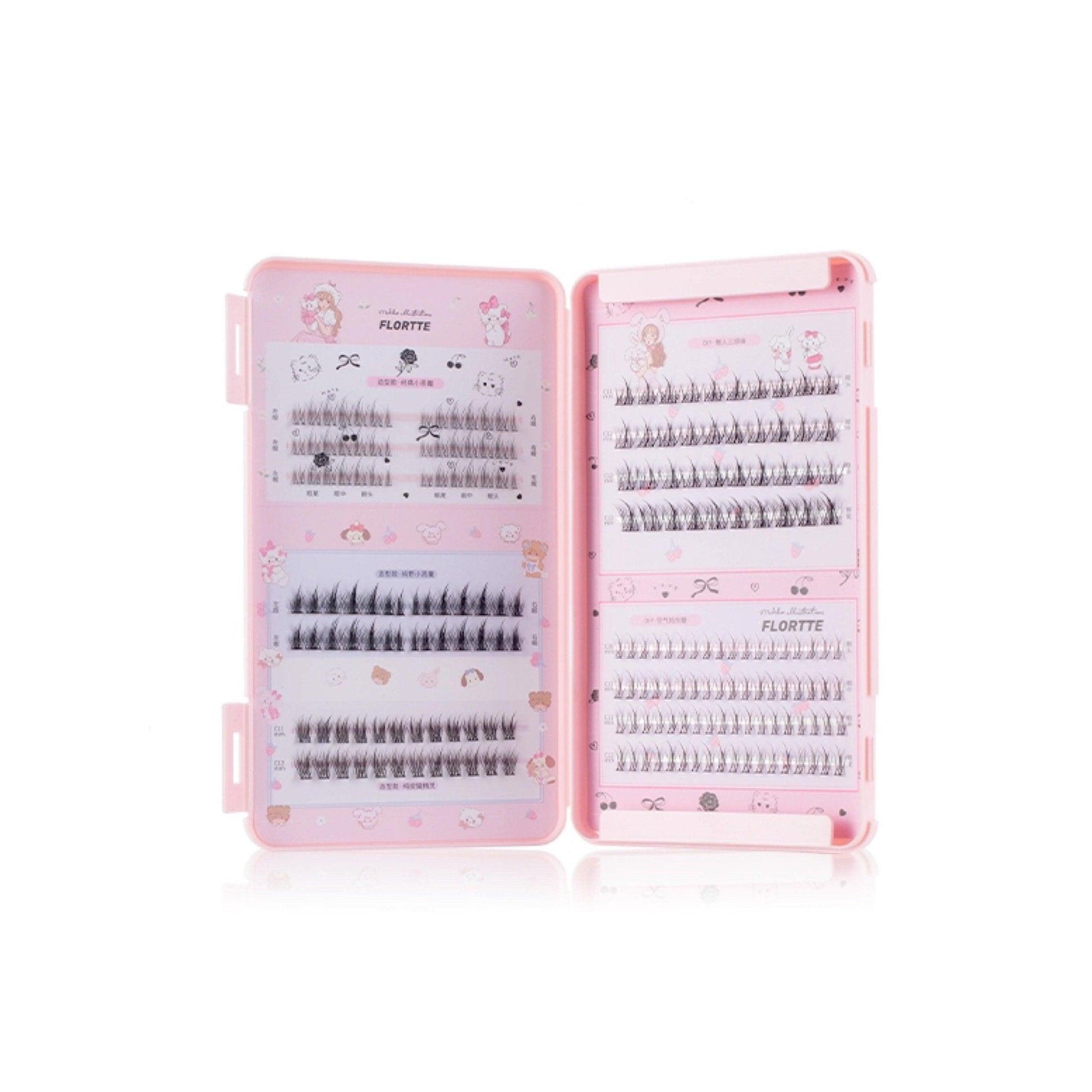 Flortte Mikko False Eyelashes FLT073 - Chic Decent