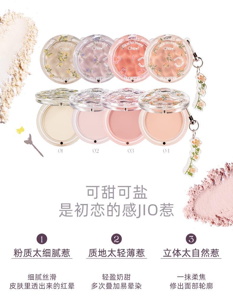 Flortte Nice To Meet Chu Blush Powder FLT0F9 - Chic Decent