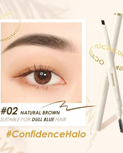 Focallure Silky Shaping Eyebrow Pencil FA202 - Chic Decent