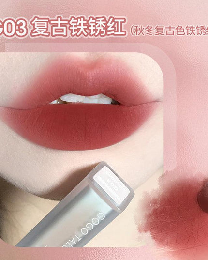 GOGO TALES Creamy Thin Mud Lipstick GT430 - Chic Decent
