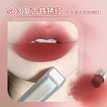 GOGO TALES Creamy Thin Mud Lipstick GT430 - Chic Decent