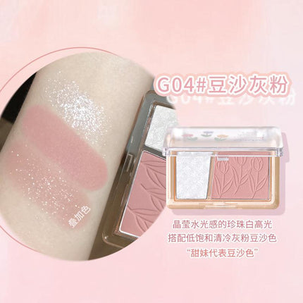 GOGO TALES Pick Up Light Among Flowers Highlighting Blush Powder GT421 - Chic Decent