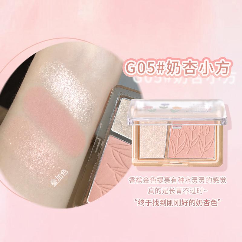 GOGO TALES Pick Up Light Among Flowers Highlighting Blush Powder GT421 - Chic Decent