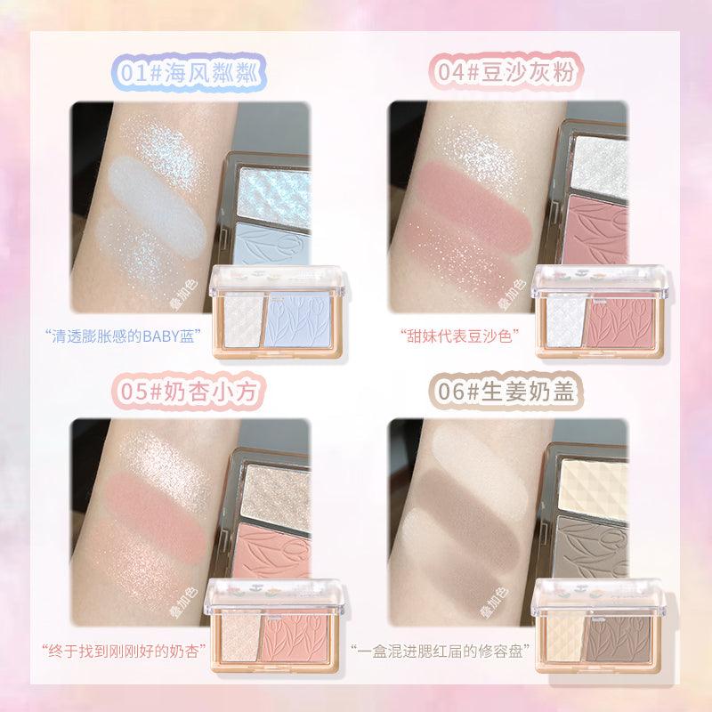 GOGO TALES Pick Up Light Among Flowers Highlighting Blush Powder GT421 - Chic Decent