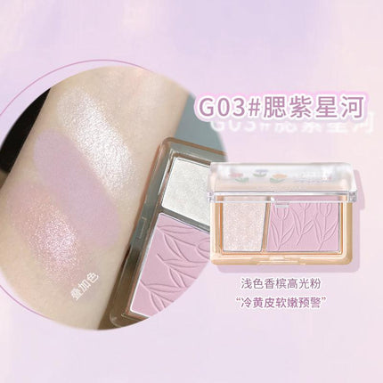 GOGO TALES Pick Up Light Among Flowers Highlighting Blush Powder GT421 - Chic Decent